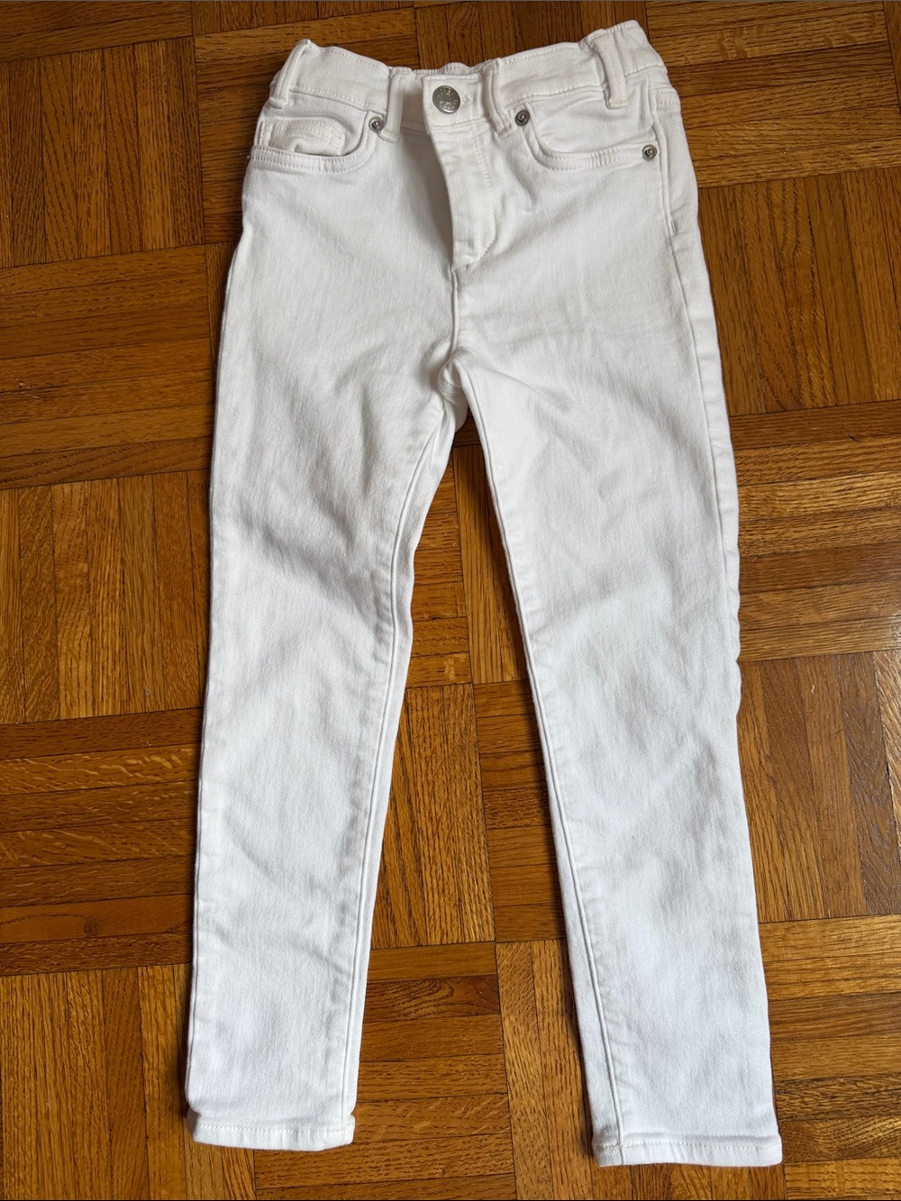 Girls White J. Crew Skinny Jeans